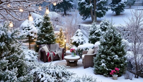 ogród, zima w ogrodzie, prace w ogrodzie, ogród zimą, zimowy, zimowe prace