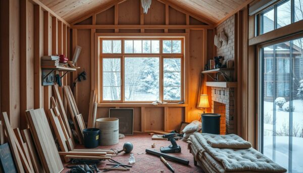 remont, remont mieszkania, mieszkania zimą, jesienią i zimą, prace remontowe